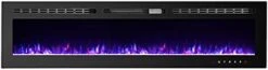 CharaVector Electric Fireplaces-60 Inch-Recessed And Wall Mounted Fireplace- Insert Heater LED Fire Place-Remote Control & Touch Screen -Solo Stoves Shop 31 wUnLLp8L. AC
