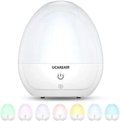 Humidifiers For Bedroom, Optional 7-Color Night Light Cool Mist Humidifiers For Baby, 2L Quiet Ultrasonic Humidifier & Essential Oil Diffuser,Filterless, Whisper-Quiet, Auto Shut Off, BPA Free, 30H -Solo Stoves Shop 310SpCSpLcL. AC
