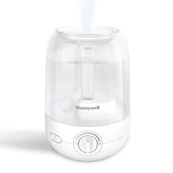 Honeywell Ultra Comfort Cool Mist Humidifier, White – Cool Mist Humidifier For Bedroom Or Office  , 1.0 Gallon