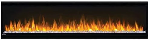 Napoleon Alluravision 60-NEFL60CHS-Slim Wall Hanging Electric Fireplace, 60 Inch Slim, Black 14 Napoleon Alluravision 60-NEFL60CHS-Slim Wall Hanging Electric Fireplace, 60 Inch Slim, Black - Image 14