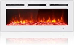 Maxhonor Electric Fireplace Insert Wall Mounted Freestanding Heater With Remote Control, 1500/750W (40inch, Black) 24 Maxhonor Electric Fireplace Insert Wall Mounted Freestanding Heater With Remote Control, 1500/750W (40inch, Black) -Solo Stoves Shop 3170GlGP7L. AC