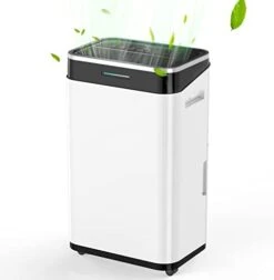 FREE VILLAGE Dehumidifier, 45 Pint (50 Pint Under 90°F/90% RH) Dehumidifiers For Home Up to 3500 Sq. Ft, Digital Control Panel, Auto Drainage, 24 Hr Timer, Dehumidifier For Basement, Bathroom, Bedroom -Solo Stoves Shop 3173LTbgipL. AC
