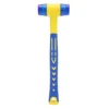 Portable Mini Rubber Hammer,10in Rubber Mallet,Detachable Mounted Hammer With Anti Slip Handle,Lightweight Double Face Hammer Mallets For Flooring Installation