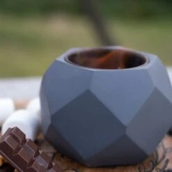 Romway Tabletop Fire Pit, Fire Pit Small, Concrete Table Top Fire Pit, Personal Fireplace For Indoor And Outdoor Use. -Solo Stoves Shop 318iGckj1ZL