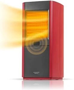 IRIS USA WOOZOO 1500-Watt Oscillating Portable Heater With Motion Sensor, Space Ceramic Fan For Desk, Fast Heating Indoor Room, Child Safe Personal Quiet Heater With Built-in Thermometer, Black -Solo Stoves Shop 31A9EdtpLCL. AC