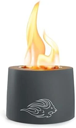 Portable Tabletop Fire Pit Bowl - Table Top Rubbing Alcohol Fireplace Indoor Outdoor Decor Mini Fire Pit Long Time Burning And Smokeless Birthday Gifts -Solo Stoves Shop 31Abl6o kcL. AC