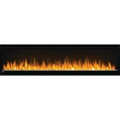 Napoleon Alluravision 60-NEFL60CHS-Slim Wall Hanging Electric Fireplace, 60 Inch Slim, Black