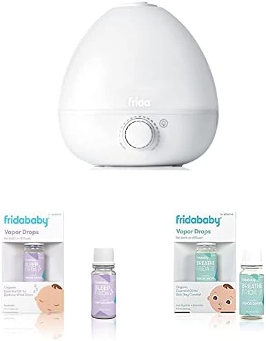 Frida Baby 3-in-1 Humidifier With Diffuser And Nightlight, White 8 Frida Baby 3-in-1 Humidifier With Diffuser And Nightlight, White - Image 8
