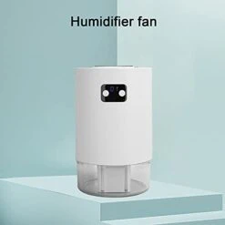 Liftable 2 In 1 Evaporative Air Cooler Fan, Desktop Spray Water Cooling Fan, 4 Modes W/Cooling & Humidification, Timing, W/ 3 Wind Speeds, Digital Display -Solo Stoves Shop 31DPvXubQTS