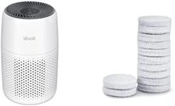 LEVOIT Air Purifiers For Bedroom Home, HEPA Filter Cleaner With Fragrance Sponge For Better Sleep, Filters Smoke, Allergies, Pet Dander, Odor, Dust, Office, Desktop, Portable, Core Mini, White -Solo Stoves Shop 31EiB6zkrTL. AC