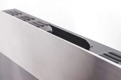 Touchstone 80026 - Stainless Electric Fireplace - (Stainless) - 50 Inch Wide - On-Wall Hanging - Log & Crystal Included - 5 Flame Settings - Realistic Flame - 1500/750W - Timer & Remote -Solo Stoves Shop 31FNVwjbjfL