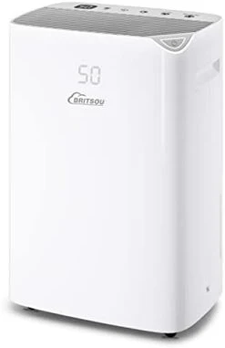 Dehumidifier 3500 Sq. Ft 50 Pint BRITSOU Dehumidifiers For Home Basements Bedroom | Quiet Dehumidifier For Medium To Large Room With Drain Hose | Dry Clothes Mode | Intelligent Humidity Control With Auto Shut Off -Solo Stoves Shop 31Gg0TOmWfL. AC
