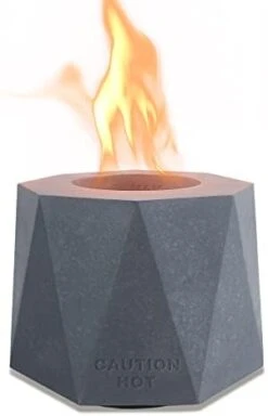 Durx-litecrete Concrete Tabletop Fire Pit, Table Top Fire Pit, Mini Tabletop Fireplace, Indoor Table Top Fire Pit Bowl, Personal Cement Fireplace, Outdoor Tabletop Fireplace -Solo Stoves Shop 31JLzQJi48L. AC