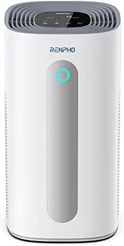 RENPHO Air Purifiers For Bedroom, HEPA Filter Air Purifiers With 22dB Quiet 4 Speed Control For Allergies, Pets, Smoke, Dust, Pollen, Small Air Cleaner For Home Office Living Room Kitchen, White 19 RENPHO Air Purifiers For Bedroom, HEPA Filter Air Purifiers With 22dB Quiet 4 Speed Control For Allergies, Pets, Smoke, Dust, Pollen, Small Air Cleaner For Home Office Living Room Kitchen, White -Solo Stoves Shop 31KOMPkeML. AC