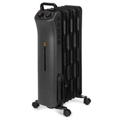 Amazon Basics Portable Radiator Heater With 7 Wavy Fins, Manual Control, Black, 1500W, 13.1 X 26.3 X 9.8 In 8 Amazon Basics Portable Radiator Heater With 7 Wavy Fins, Manual Control, Black, 1500W, 13.1 X 26.3 X 9.8 In -Solo Stoves Shop 31LnIj6syGL