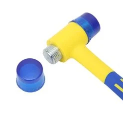 Portable Mini Rubber Hammer,10in Rubber Mallet,Detachable Mounted Hammer With Anti Slip Handle,Lightweight Double Face Hammer Mallets For Flooring Installation -Solo Stoves Shop 31M1kj0nEHL