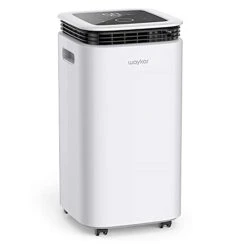 Waykar 2500 Sq. Ft Home Dehumidifier With Drain Hose For Bedrooms, Basements, Bathrooms, And Laundry Rooms - With Intelligent Touch Control And 3 Air Outlets, 24 Hr Timer, And 0.58 Gallon Water Tank