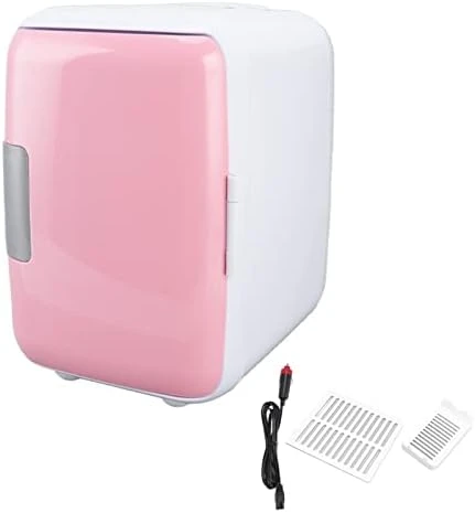 Pilipane Portable Mini Fridge 4 Liter,Car, Office Desk & College Dorm Room,Small Refrigerator Cooler For Food, Drinks, Beauty & Makeup,Skincare Mini Fridge For Bedroom(White) 5 Pilipane Portable Mini Fridge 4 Liter,Car, Office Desk & College Dorm Room,Small Refrigerator Cooler For Food, Drinks, Beauty & Makeup,Skincare Mini Fridge For Bedroom(White) - Image 5