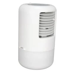 Qinlorgo DesktopSmallConditioner, TimingSwitch DesktopWaterCoolingFan 3in1 Function For Room For Office For Home US Plug