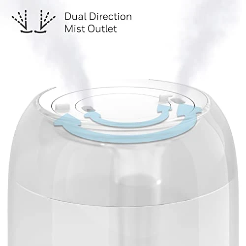 Honeywell Ultra Comfort Cool Mist Humidifier, White – Cool Mist Humidifier For Bedroom Or Office , 1.0 Gallon 3 Honeywell Ultra Comfort Cool Mist Humidifier, White – Cool Mist Humidifier For Bedroom Or Office , 1.0 Gallon - Image 3