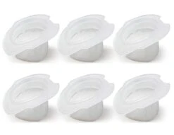 Fette Filter - Vacuum Replacement Filters Compatible With Swiffer Sweep And Vac. Compare To Part #99196 (Pack Of 6)