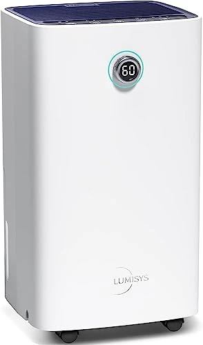 Lumisys 2000 Sq Ft 30 Pints Dehumidifiers For Large Room, Basements, Home, Bathroom, Bedroom, With Auto Or Manual Drainage | 36db Industry Leading Noise Reducing | Air Filter, Three Operation Modes, Rotating Knob 1 Lumisys 2000 Sq Ft 30 Pints Dehumidifiers For Large Room, Basements, Home, Bathroom, Bedroom, With Auto Or Manual Drainage | 36db Industry Leading Noise Reducing | Air Filter, Three Operation Modes, Rotating Knob