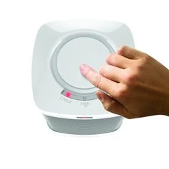 Lasko CD08200 Small Portable Ceramic Space Heater For Bathroom And Indoor Home Use, White, 6.25 X 6.25 X 7.65 Inches 10 Lasko CD08200 Small Portable Ceramic Space Heater For Bathroom And Indoor Home Use, White, 6.25 X 6.25 X 7.65 Inches -Solo Stoves Shop 31SdBrY2b4L