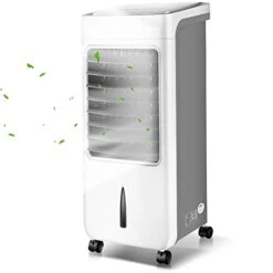 KEINXOW Remote Control Small Portable Household Oscillating Fan Evaporative Air Cooler For Outdoorair Conditioning Household Water Cooling Fan Household Air Cooler