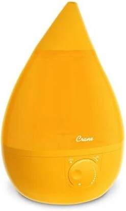 Crane Ultrasonic Humidifiers For Bedroom And Office, 1 Gallon Cool Mist Air Humidifier For Large Room And Home, Humidifier Filters Optional, White -Solo Stoves Shop 31VzW t8YWL. AC