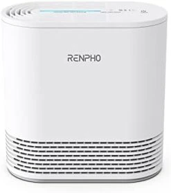 RENPHO Air Purifiers For Bedroom, HEPA Filter Air Purifiers With 22dB Quiet 4 Speed Control For Allergies, Pets, Smoke, Dust, Pollen, Small Air Cleaner For Home Office Living Room Kitchen, White 15 RENPHO Air Purifiers For Bedroom, HEPA Filter Air Purifiers With 22dB Quiet 4 Speed Control For Allergies, Pets, Smoke, Dust, Pollen, Small Air Cleaner For Home Office Living Room Kitchen, White -Solo Stoves Shop 31WcytfD5BL. AC