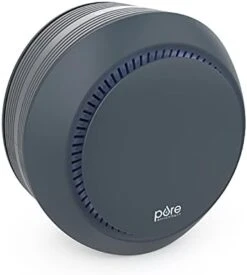 Pure Enrichment® PureZone™ Halo Medium Room Air Purifier, 2 Stage Filtration, Purifies Air Of Smoke, Pollen, Dust, And Pet Hair - Easily Fits On Tables, Desks, And Nightstands (White) -Solo Stoves Shop 31Yhx5Kkn8S. AC