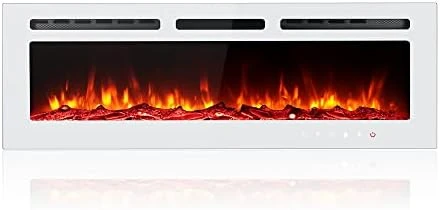 Maxhonor Electric Fireplace Insert Wall Mounted Freestanding Heater With Remote Control, 1500/750W (40inch, Black) 9 Maxhonor Electric Fireplace Insert Wall Mounted Freestanding Heater With Remote Control, 1500/750W (40inch, Black) - Image 9