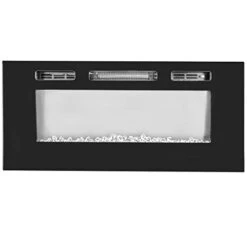 XtremepowerUS 60" Large Recessed Electric Fireplace Wall Mounted Electric Insert Heater Fireplace Color Flame Remote Control, 1500W -Solo Stoves Shop 31bmMgZz9zL