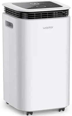 Waykar 2500 Sq. Ft Home Dehumidifier With Drain Hose For Bedrooms, Basements, Bathrooms, And Laundry Rooms - With Intelligent Touch Control And 3 Air Outlets, 24 Hr Timer, And 0.58 Gallon Water Tank 17 Waykar 2500 Sq. Ft Home Dehumidifier With Drain Hose For Bedrooms, Basements, Bathrooms, And Laundry Rooms - With Intelligent Touch Control And 3 Air Outlets, 24 Hr Timer, And 0.58 Gallon Water Tank -Solo Stoves Shop 31eOJ5eri7L. AC