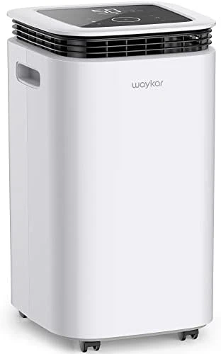 Waykar 2500 Sq. Ft Home Dehumidifier With Drain Hose For Bedrooms, Basements, Bathrooms, And Laundry Rooms - With Intelligent Touch Control And 3 Air Outlets, 24 Hr Timer, And 0.58 Gallon Water Tank 8 Waykar 2500 Sq. Ft Home Dehumidifier With Drain Hose For Bedrooms, Basements, Bathrooms, And Laundry Rooms - With Intelligent Touch Control And 3 Air Outlets, 24 Hr Timer, And 0.58 Gallon Water Tank - Image 8