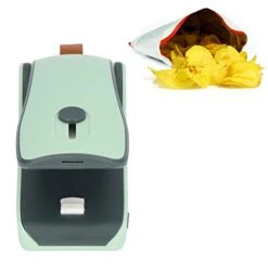 Mini Bag Sealer,Handheld Heat Vacuum Sealer And Cutter,Handheld Bottom Magnetic Design Usb Charging Quick Sealing Food Sealer Machine, Bag Sealer In Sealing Machine Snack Handheld Abs Portable Re -Solo Stoves Shop 31fv0d9oK9L