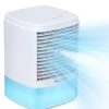 HiCOZY Air Cooler With 2 Ultrasonic Mist Levels & 3 Fan Speeds, Evaporative Air Cooler With Detachable 650ml/23oz Water Tank, 3-in-1 Portable Air Cooling Fan For Desktop, Office And Bedroom