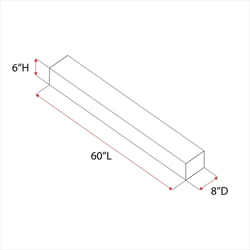 GENERIC Fireplace Mantel, Rustic, Shelf, Floating Mantle, Real Wood, Beam, URBANDI (Provincial, 60Lx6Hx8D) 3 GENERIC Fireplace Mantel, Rustic, Shelf, Floating Mantle, Real Wood, Beam, URBANDI (Provincial, 60Lx6Hx8D) - Image 3