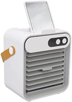 Desktop Air Conditioner, Home Multifunctional Portable 3 Gear Air Conditioner White -Solo Stoves Shop 31jotGh3EDL. AC