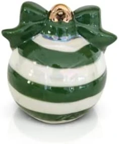 Nora Fleming Hand-Painted Mini: Down The Chimney (Santa Legs) A256 9 Nora Fleming Hand-Painted Mini: Down The Chimney (Santa Legs) A256 - Image 9