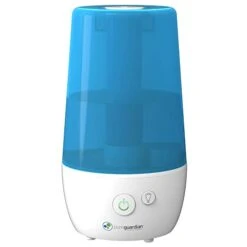 Pure Guardian H965AR Ultrasonic Cool Mist Humidifier, 70 Hrs. Run Time, 1 Gal. Tank Capacity, 320 Sq. Ft. Coverage, Small Rooms, Filter Free, Silver Clean Treated Tank, Includes Essential Oil Tray