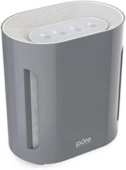 Pure Enrichment® PureZone™ Air Purifier For Medium-Large Rooms, UV-C Light, 3 Stage Filtration, H13 HEPA Filter Helps Remove Up To 99.97% Of Bacteria, Allergens, Germs, Smoke, Dust (White) -Solo Stoves Shop 31mG387NlOL. AC