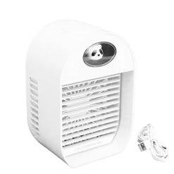 AirCooler, Low Noise USBPowered CoolingFan Humidification For Bedroom White 9 AirCooler, Low Noise USBPowered CoolingFan Humidification For Bedroom White -Solo Stoves Shop 31mK97tYGoL