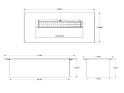 Bio Ethanol Burner - 12 Inch Ventless Fireplace Insert - Ignis EB1200 -Solo Stoves Shop 31nEiNhtetL