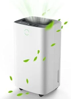 FREE VILLAGE Dehumidifier, 45 Pint (50 Pint Under 90°F/90% RH) Dehumidifiers For Home Up to 3500 Sq. Ft, Digital Control Panel, Auto Drainage, 24 Hr Timer, Dehumidifier For Basement, Bathroom, Bedroom -Solo Stoves Shop 31sf5vpOBoL. AC