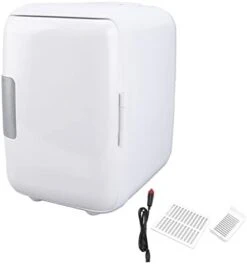 Pilipane Portable Mini Fridge 4 Liter,Car, Office Desk & College Dorm Room,Small Refrigerator Cooler For Food, Drinks, Beauty & Makeup,Skincare Mini Fridge For Bedroom(White) 11 Pilipane Portable Mini Fridge 4 Liter,Car, Office Desk & College Dorm Room,Small Refrigerator Cooler For Food, Drinks, Beauty & Makeup,Skincare Mini Fridge For Bedroom(White) -Solo Stoves Shop 31wIY xXJGL. AC