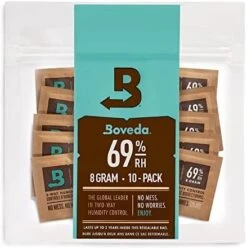 Boveda 62% RH Size 8-10 Pack Two-Way Humidity Control Packs - For Storing 1 Oz - Moisture Absorber For Small Storage Containers - Humidifier Packs - Hydration Packets W/Resealable Bag -Solo Stoves Shop 41 rcckiNZL. AC
