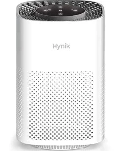 Hynik Alviera Air Purifiers For Bedroom, W/ H13 True HEPA Filter For Smoke Pollen Dander Hair Smell, 24db Filtration System Office Living Room Kitchen, Gfit For Home, W/Sleep Eye Mask