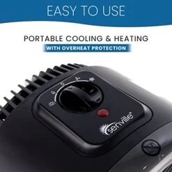 Senville 2 In 1 Portable Heater, High Velocity Fan, Cooling & Heating, Overheat Protection, For Home, Office, Personal Use -Solo Stoves Shop 410t9jB43cL