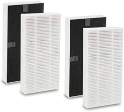 2 Pack Febreze Replacement Dual Action Filter Compatible With Febreze FRF102B And Honeywell HEPAClean Replacement U Filter HRF201B, Fits Honeywell Tabletop & Tower Air Purifier HHT270W & HHT290 Series -Solo Stoves Shop 411PmpilDTL. AC